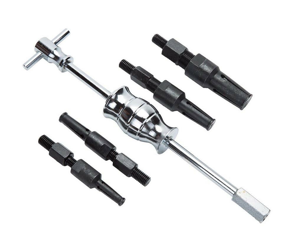 SET 5 ESTRATTORI PER CUSCINETTI INTERNI CIECHI MARTELLO SCORREVOLE KIT RIMOZIONE