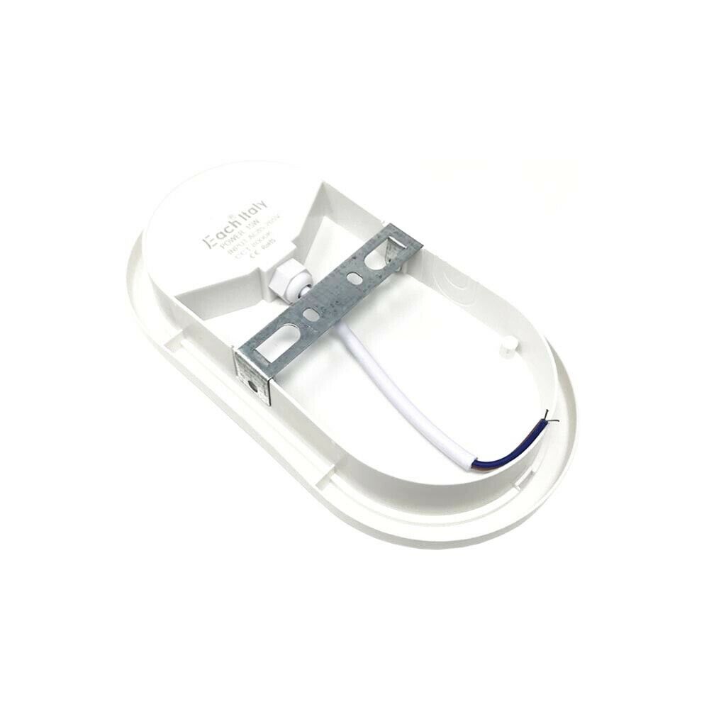 LAMPADA LED 15 WATT LUCE BIANCA 8000K PLAFONIERA PER ESTERNO APPLIQUE A PARETE