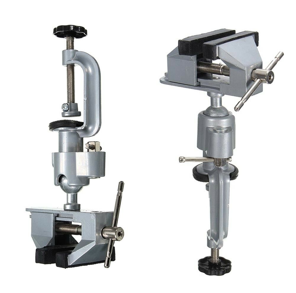 MORSA DA BANCO BASE GIREVOLE 360° APERTURA 50 MM MORSETTO STRETTOIO