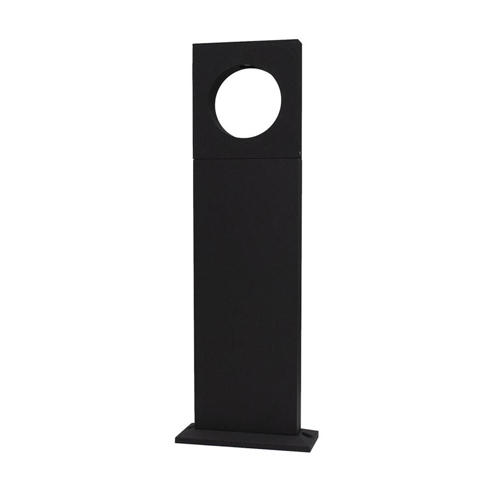LAMPIONE DA TERRA GIARDINO LAMPADA LED LUCE CALDA 12 W LAMPIONCINO NERO MODERNO