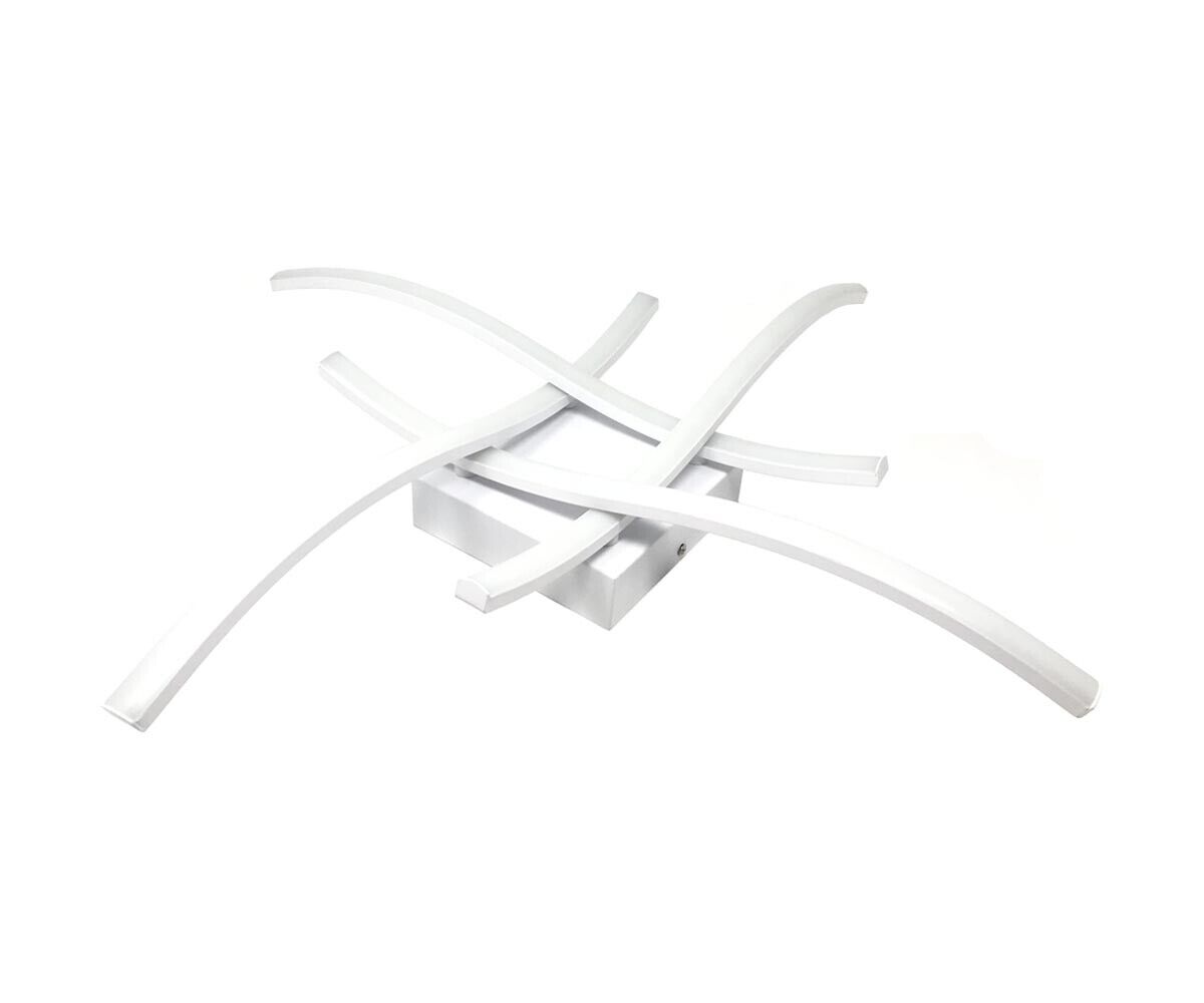 PLAFONIERA LED LUCE BIANCA CALDA NATURAE LAMPADARIO 31 WATT STILE MODERNO
