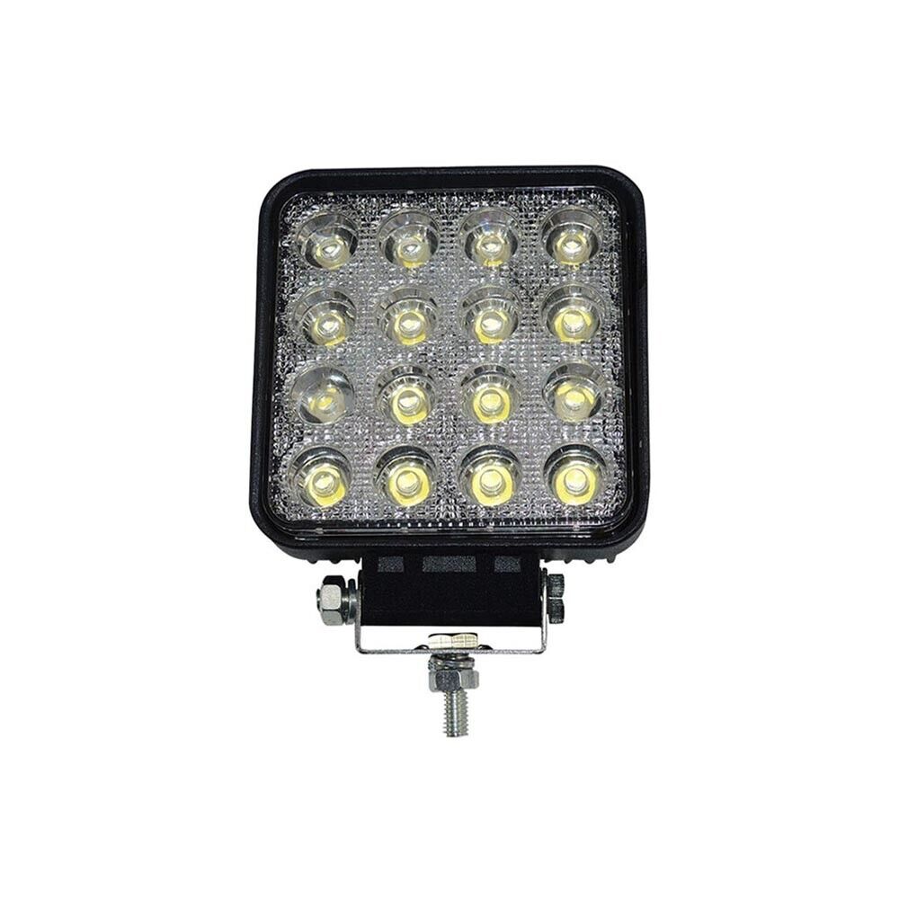 FARO 16 LED LUCE BIANCA PER AUTO FUORISTRADA FARETTO SUPPLEMENTARE LAMPADA 48 W