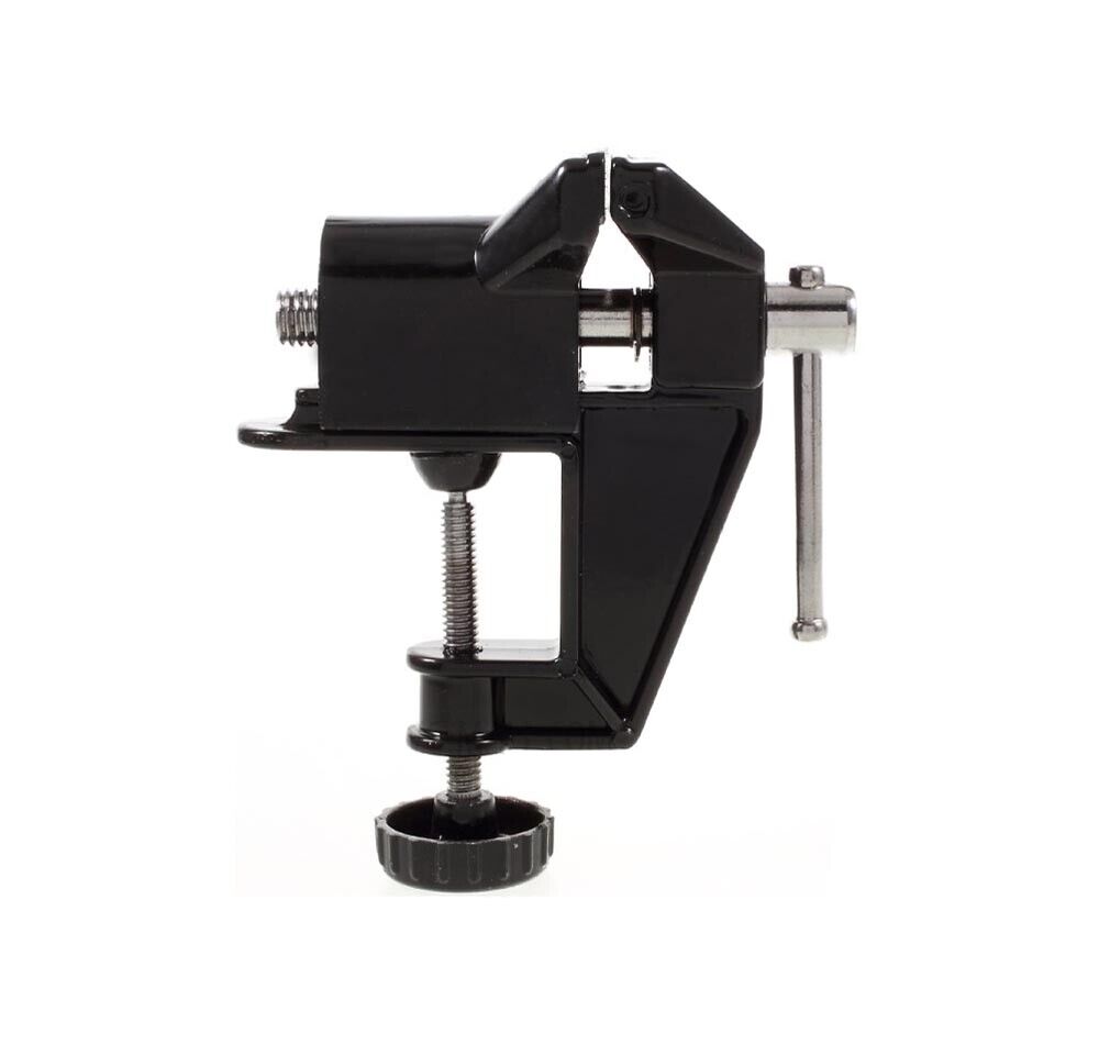 MORSA DA BANCO 50 MM MORSETTO GIREVOLE BASE FISSA DA TAVOLO