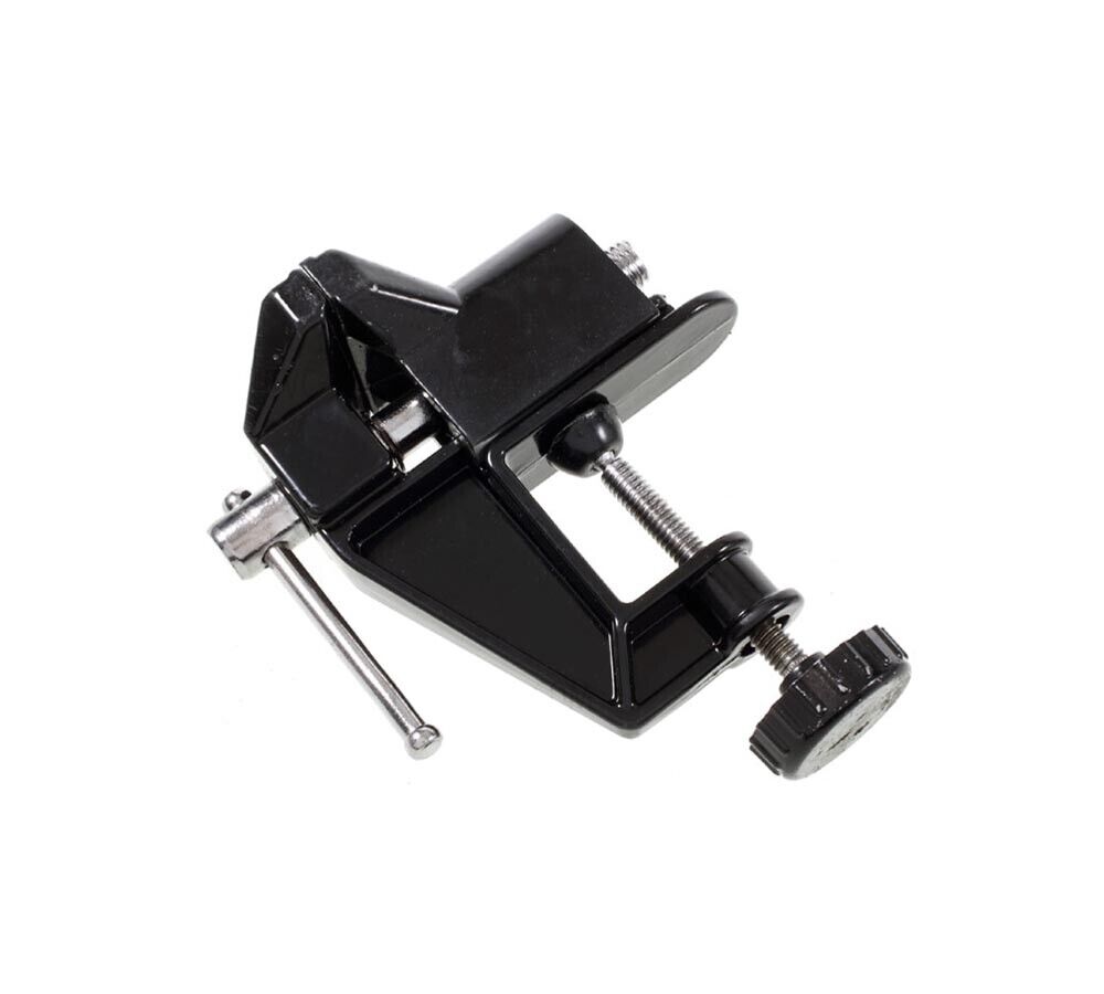 MORSA DA BANCO 50 MM MORSETTO GIREVOLE BASE FISSA DA TAVOLO