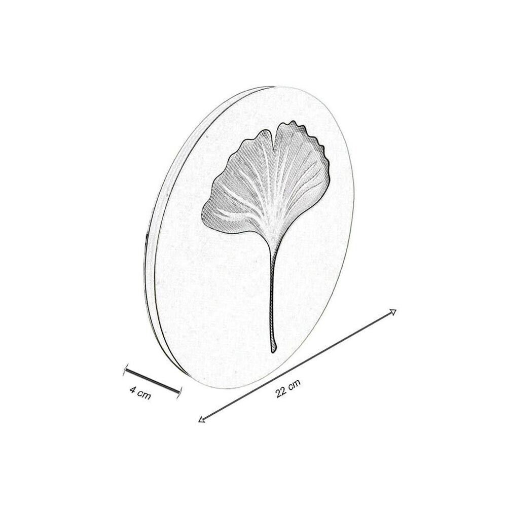 APPLIQUE FIORE LAMPADA LED LUCE BIANCA CALDA NATURALE 9 W STILE MODERNO