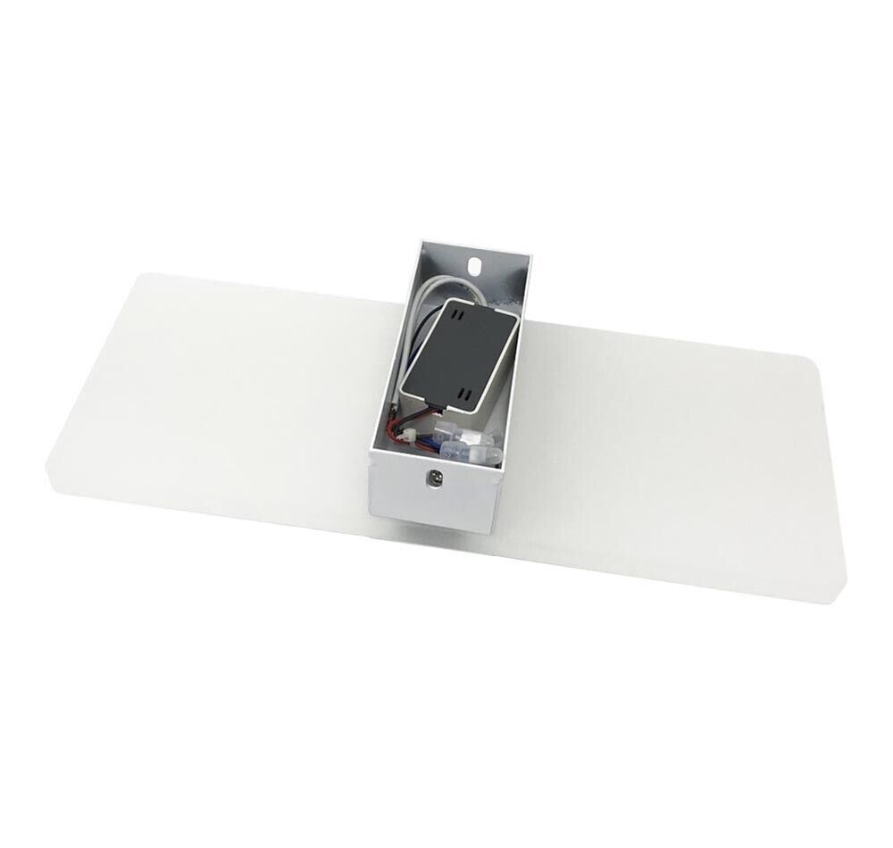 APPLIQUE IN VETRO LAMPADA DA PARETE LED 3 TONALITÀ LUCE BIANCA CALDA NATURALE
