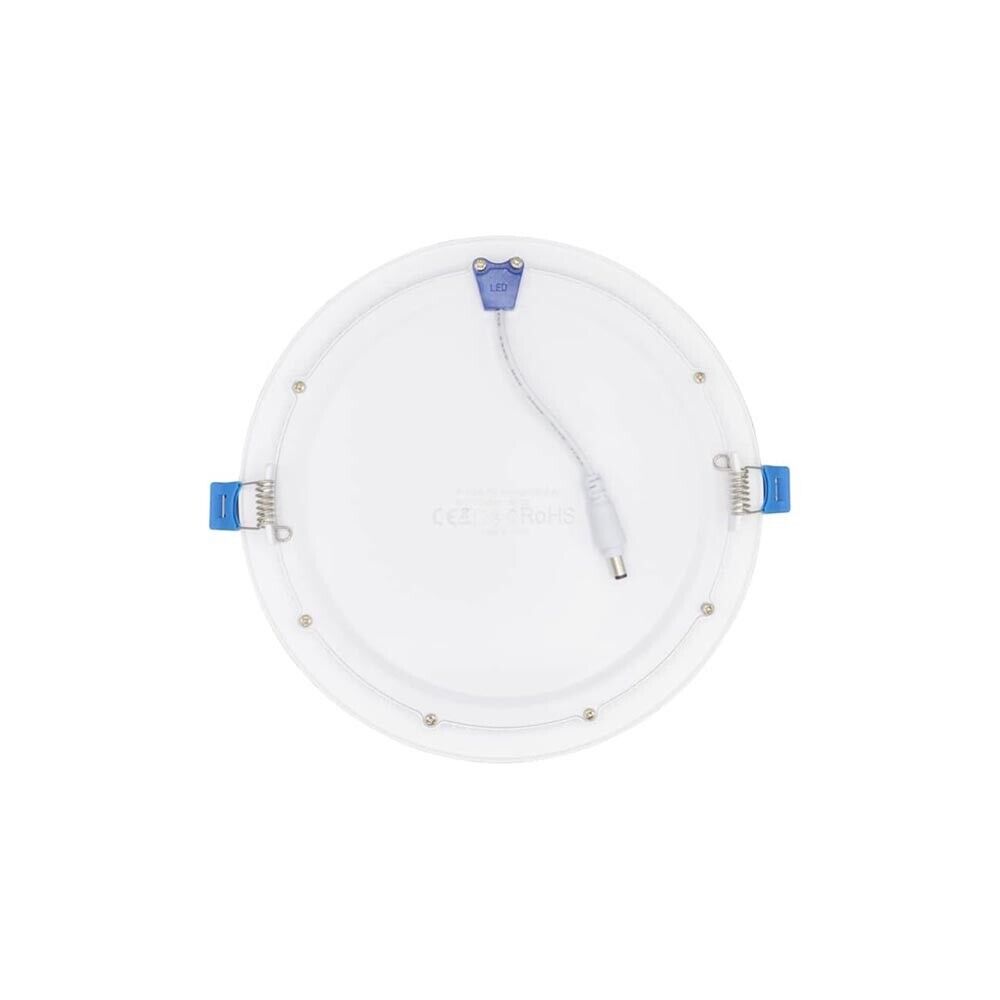 PANNELLO LED A INCASSO FARETTO SLIM 12 WATT 3 COLORI LUCE BIANCA CALDA NATURALE