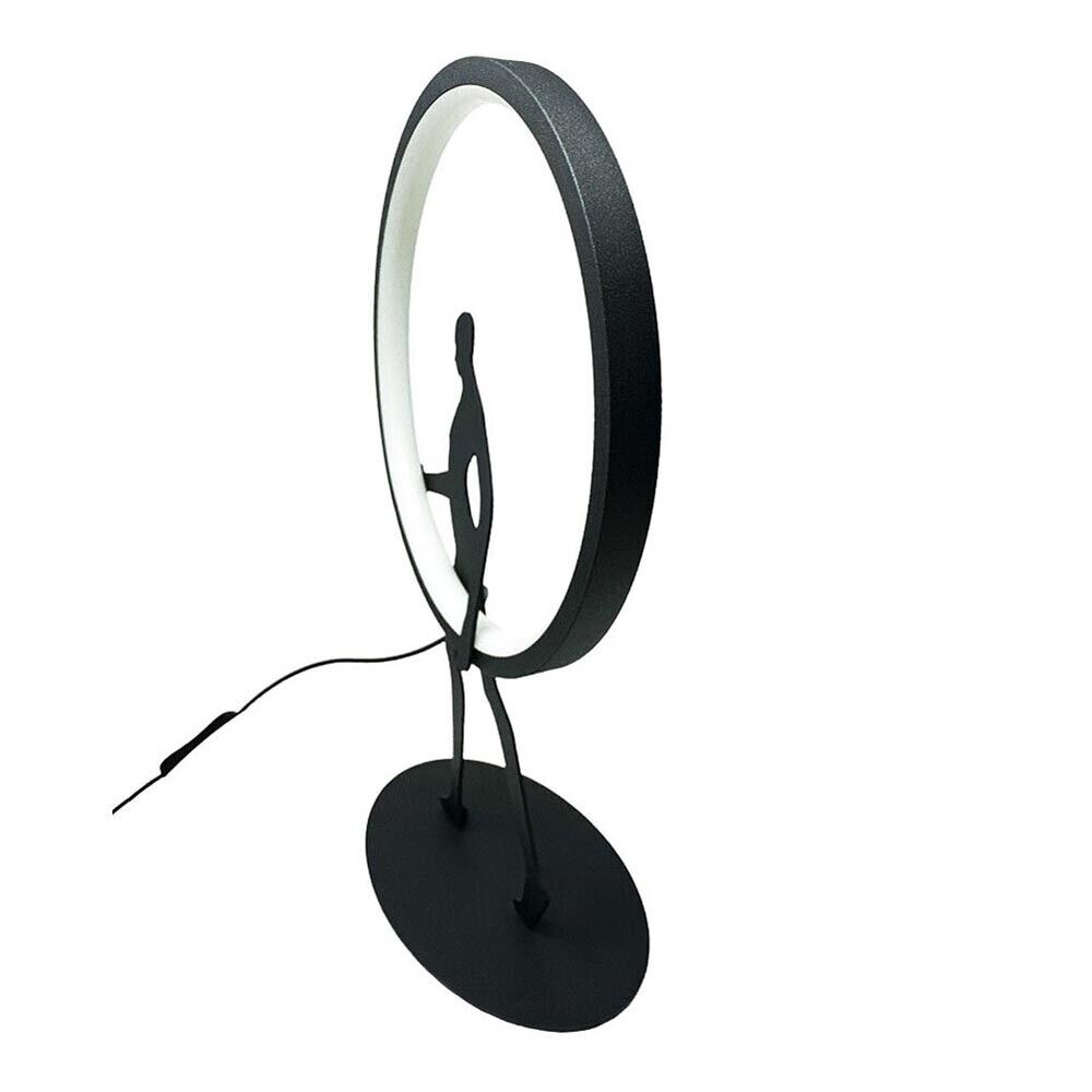 LAMPADA LED LUCE NATURALE LUME DA TAVOLO SCRIVANIA 9 WATT SCULTURA CORPO UMANO