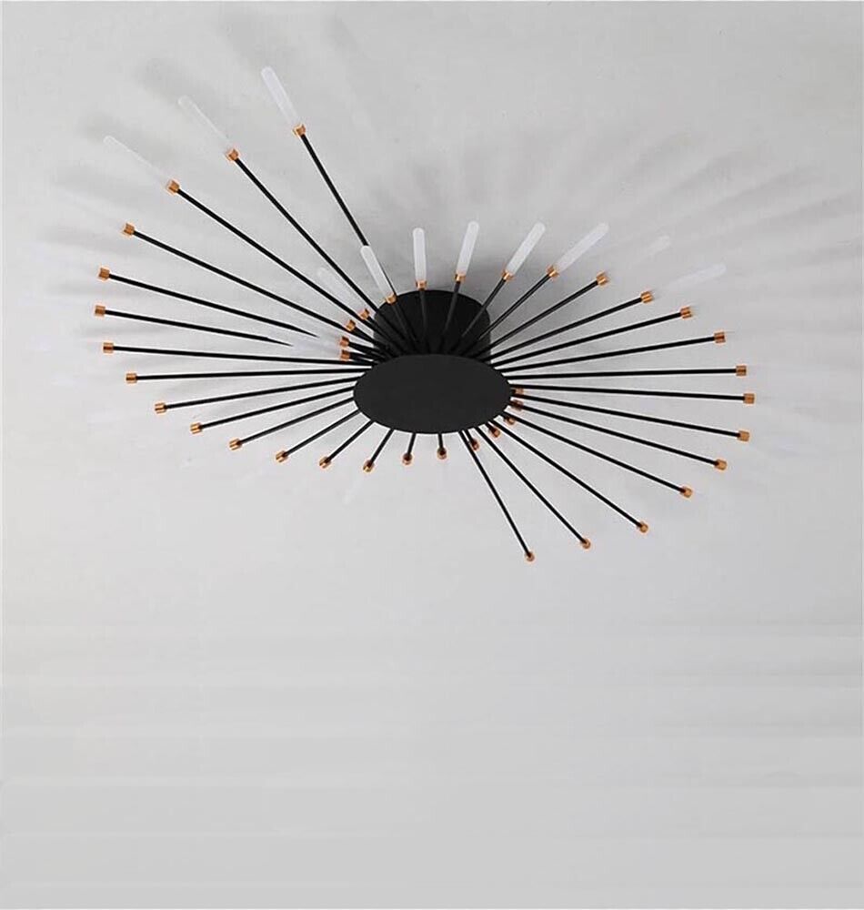 PLAFONIERA LED LUCE NATURALE 4000K 21 WATT LAMPADARIO DA SOFFITTO A RAGGI C33NN