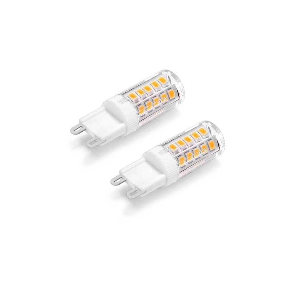 2 X LAMPADINA LED G9 4 W = 48 W LUCE CALDA 3000K PER LAMPADARIO APPLIQUE