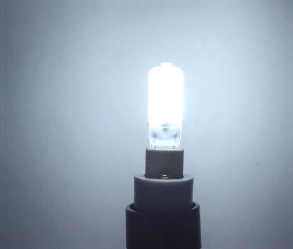 2 LAMPADINE LED LUCE BIANCA 6500K LAMPADINA G9 2.5 = 20 WATT PER LAMPADARIO LUME