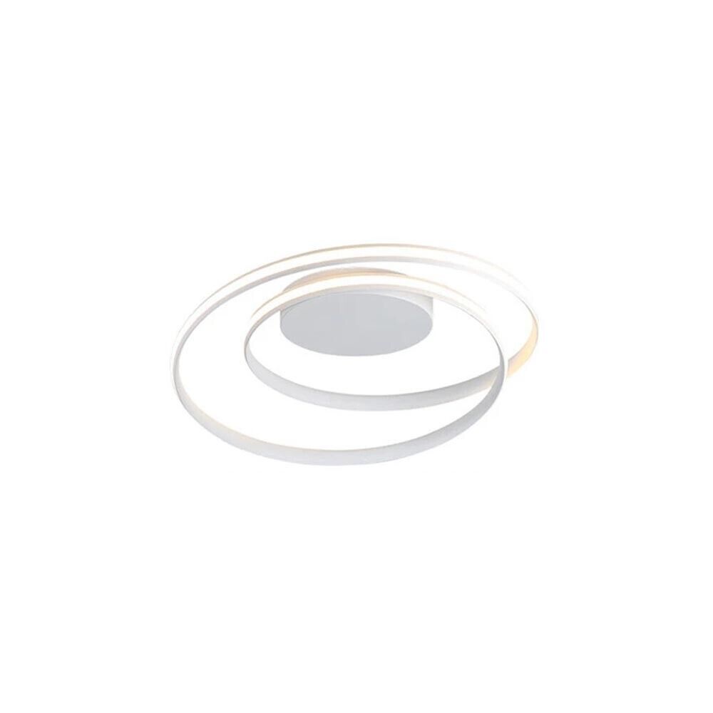 PLAFONIERA LED LUCE NATURALE 32 WATT LAMPADARIO DA SOFFITTO CERCHIO SPIRALE PN20