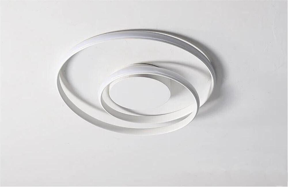 PLAFONIERA LED LUCE CALDA 32 WATT LAMPADARIO DA SOFFITTO CERCHIO A SPIRALE PN20