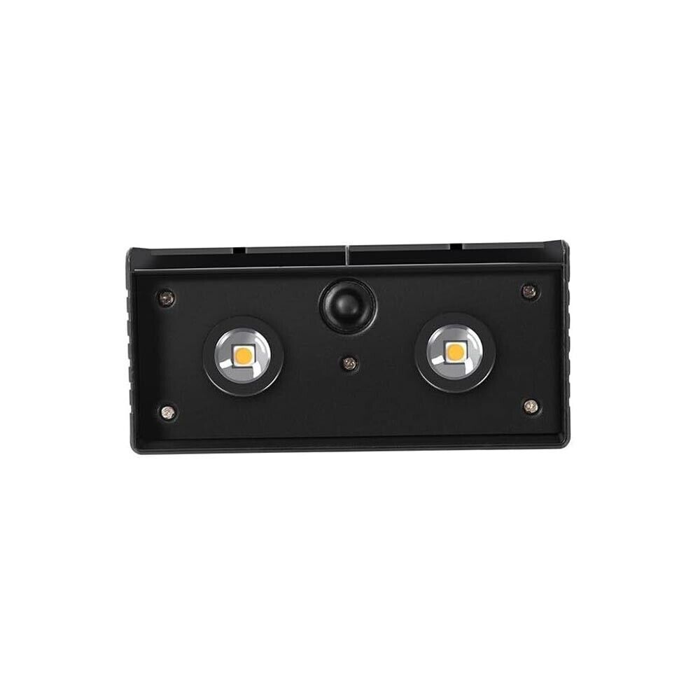APPLIQUE LED LUCE BIANCA 3 WATT PANNELLO SOLARE LAMPADA DA PARETE ESTERNO IP65
