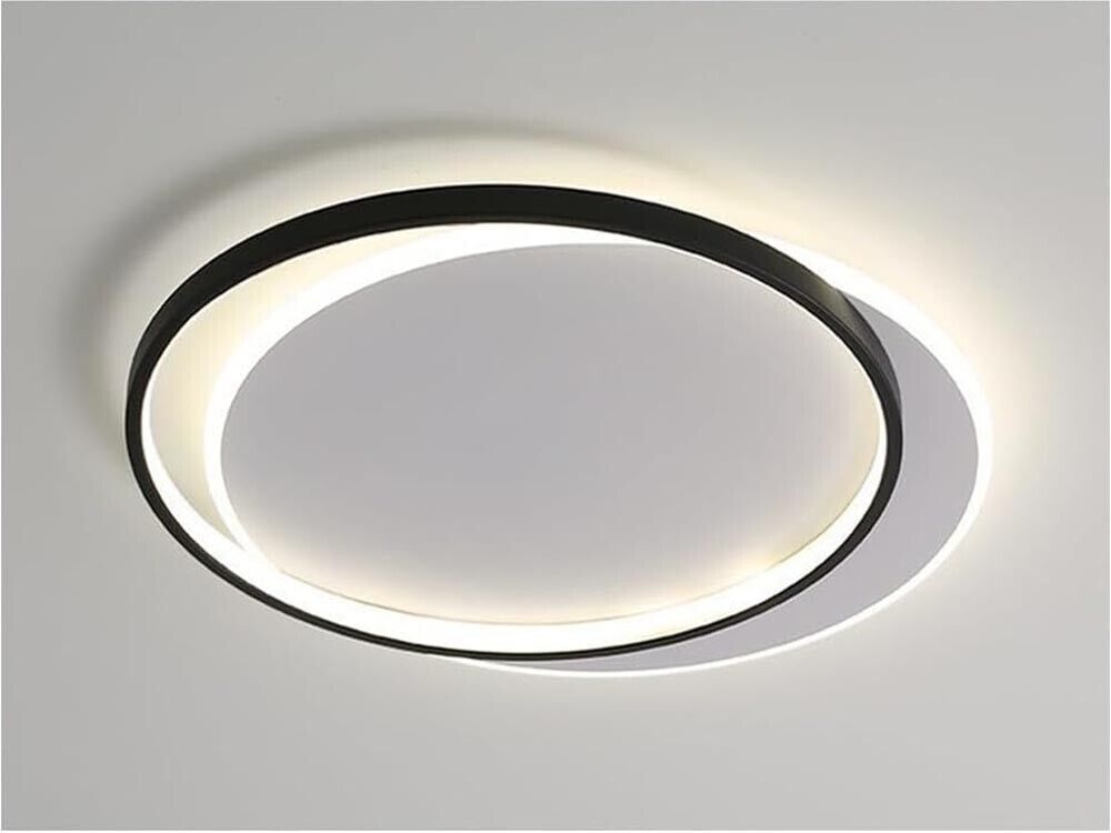PLAFONIERA LED LUCE BIANCA CALDA NATURALE LAMPADA TONDA DA SOFFITTO 36 W