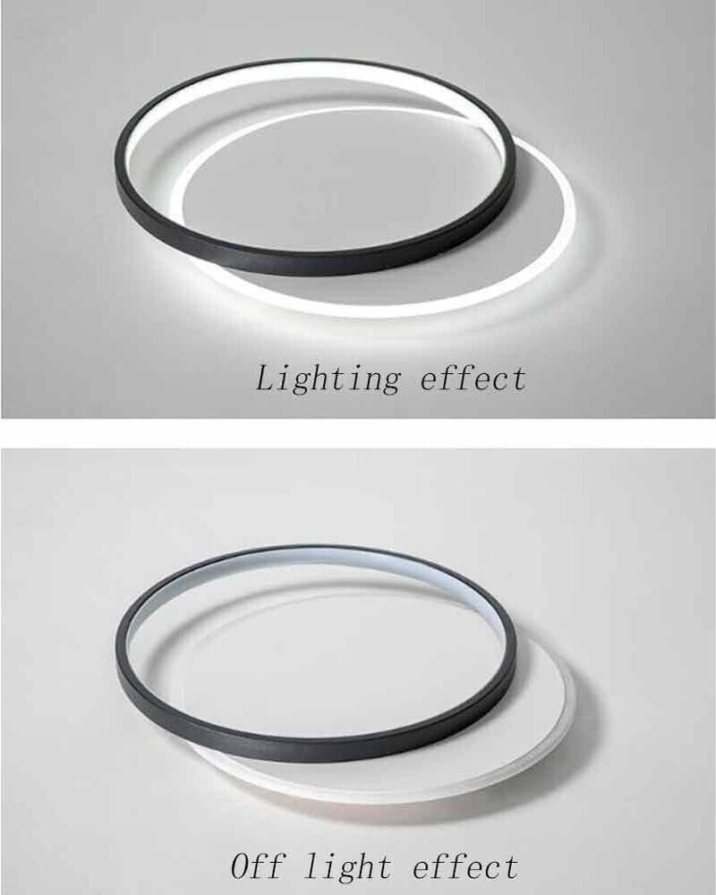 PLAFONIERA LED LUCE BIANCA CALDA NATURALE LAMPADA TONDA DA SOFFITTO 36 W