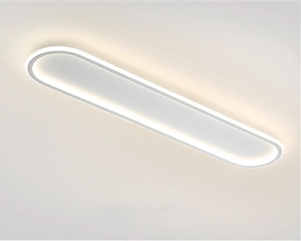 PLAFONIERA LED LUCE NATURALE LAMPADARIO DA SOFFITTO OVALE 57 WATT