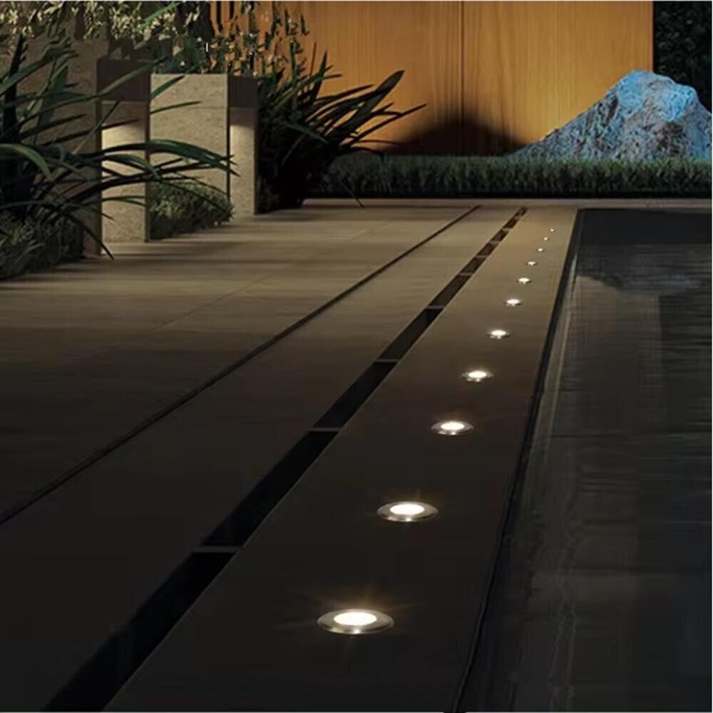 FARETTO LED LUCE NATURALE SEGNAPASSI DA INCASSO CALPESTABILE X GIARDINO VIALETTO
