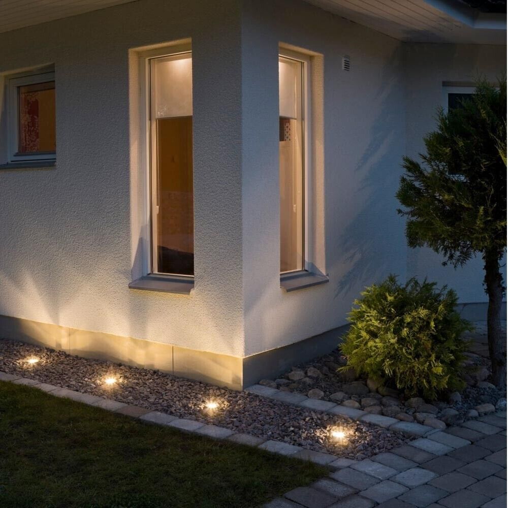 FARETTO LED LUCE NATURALE SEGNAPASSI DA INCASSO CALPESTABILE X GIARDINO VIALETTO