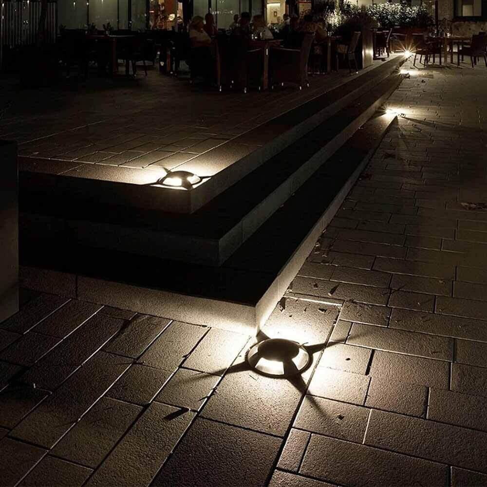 FARETTO DA TERRA CALPESTABILE 1 WATT LED LUCE NATURALE SEGNAPASSI CARRABILE IP67