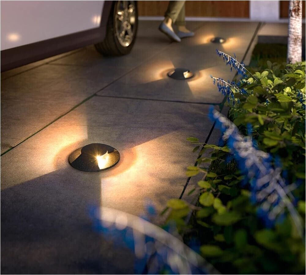 FARETTO SEGNAPASSI CALPESTABILE LED 1 WATT LUCE NATURALE CARRABILE ESTERNO IP67