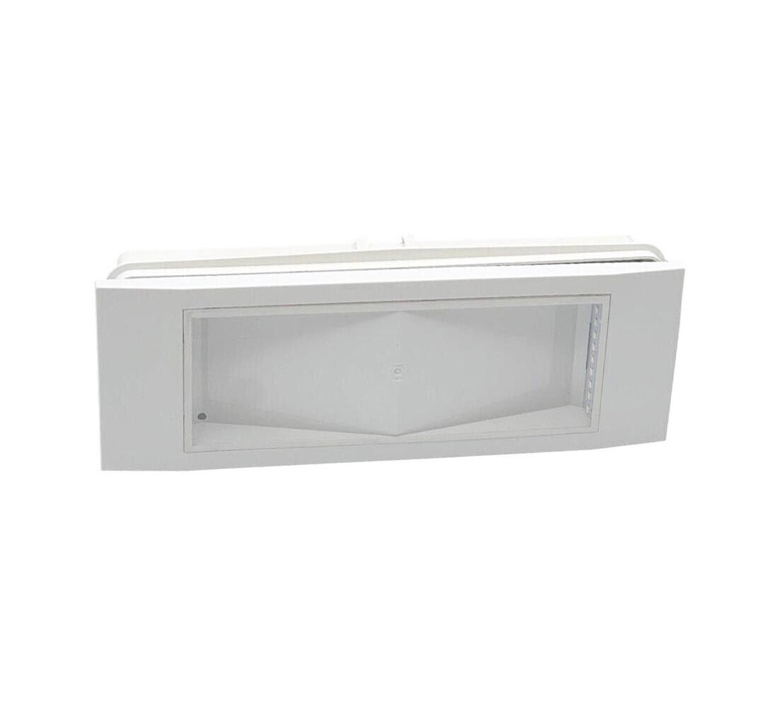 LAMPADA DI EMERGENZA 20 LED DA INCASSO 5 WATT LUCE BIANCA 6500K