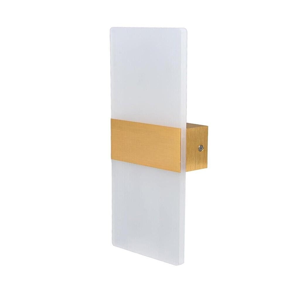 APPLIQUE IN VETRO 10 W 3 TONALITÀ LUCE BIANCA CALDA NATURALE LAMPADA BRONZO