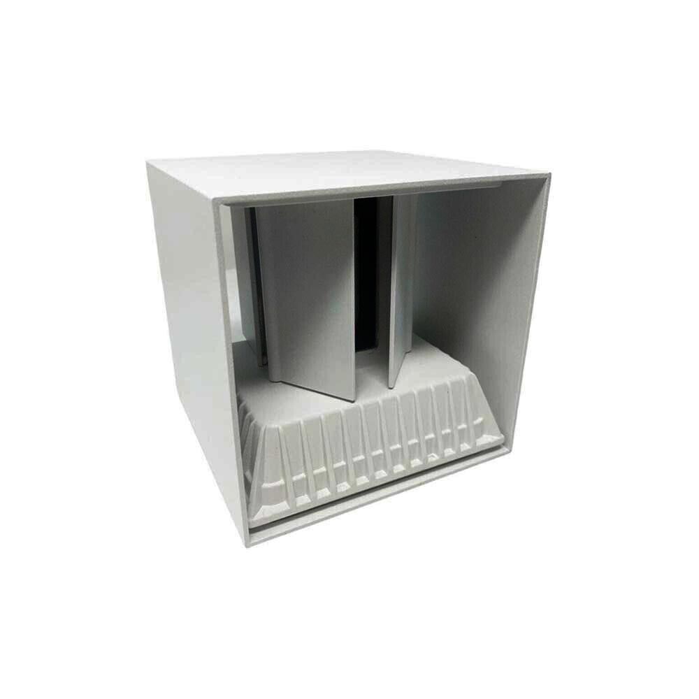 APPLIQUE A PARETE FARETTO 52 LED LUCE CALDA 22 WATT ESTERNO INTERNO IP65 ES66GC