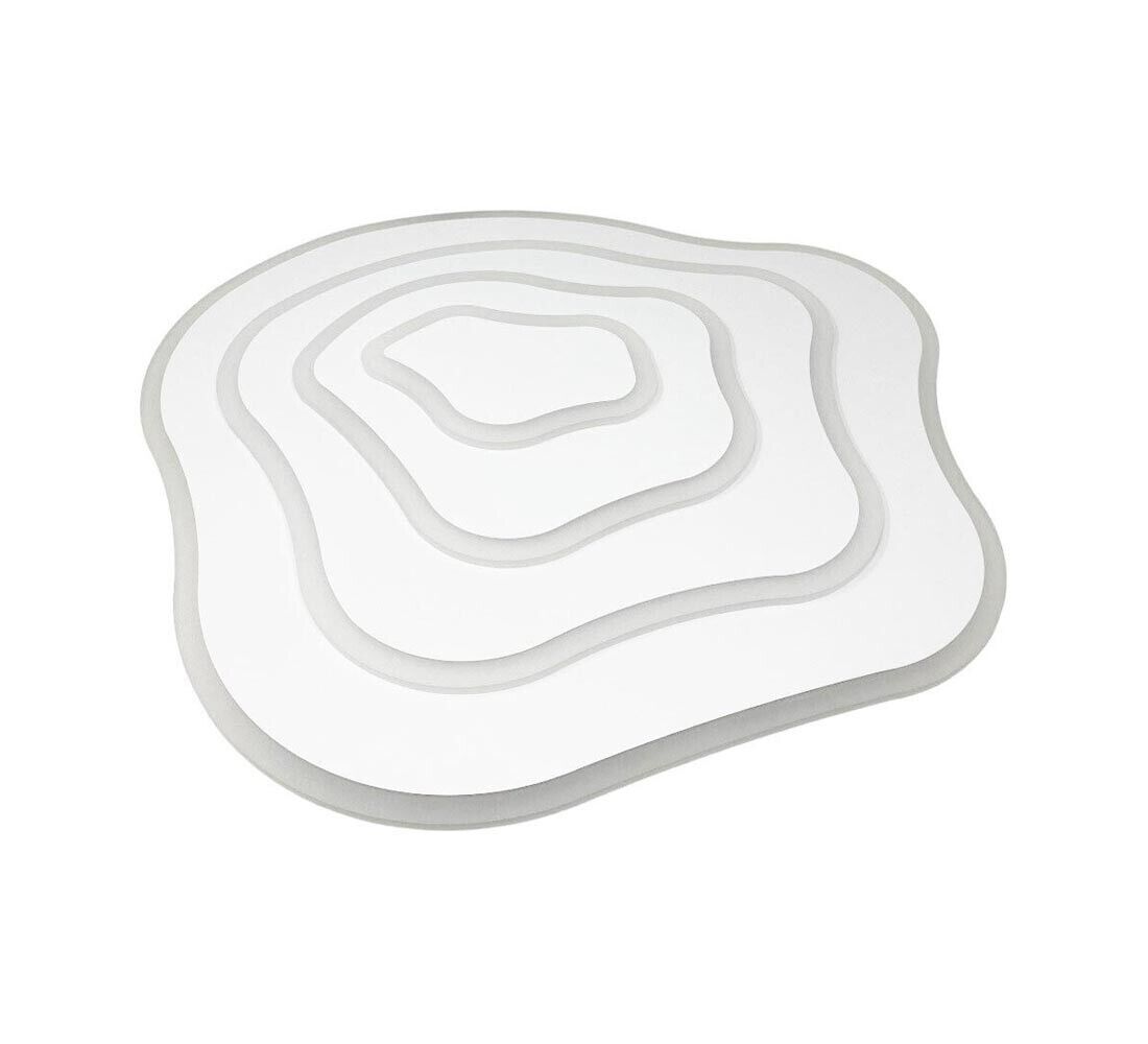 PLAFONIERA LED LUCE NATURALE DA SOFFITTO 59 WATT LAMPADARIO MODERNO EFFETTO ONDA