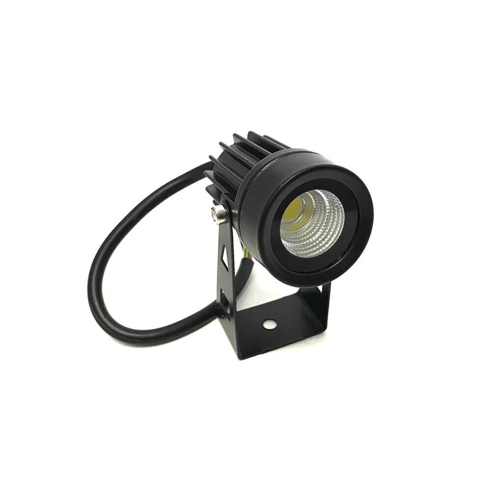 FARETTO LED LUCE BIANCA COB 3.5 W PROIETTORE DA GIARDINO TERRA STAFFA A PARETE