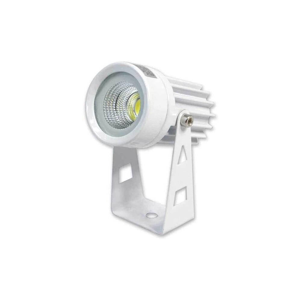 FARETTO LED LUCE VERDE COB 3.5 W PROIETTORE DA GIARDINO TERRA STAFFA A PARETE