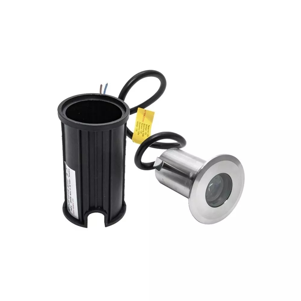 FARETTO SEGNAPASSI CALPESTABILE 12 V 1 W LED LUCE BLU ESTERNO GIARDINO IP68 ES41