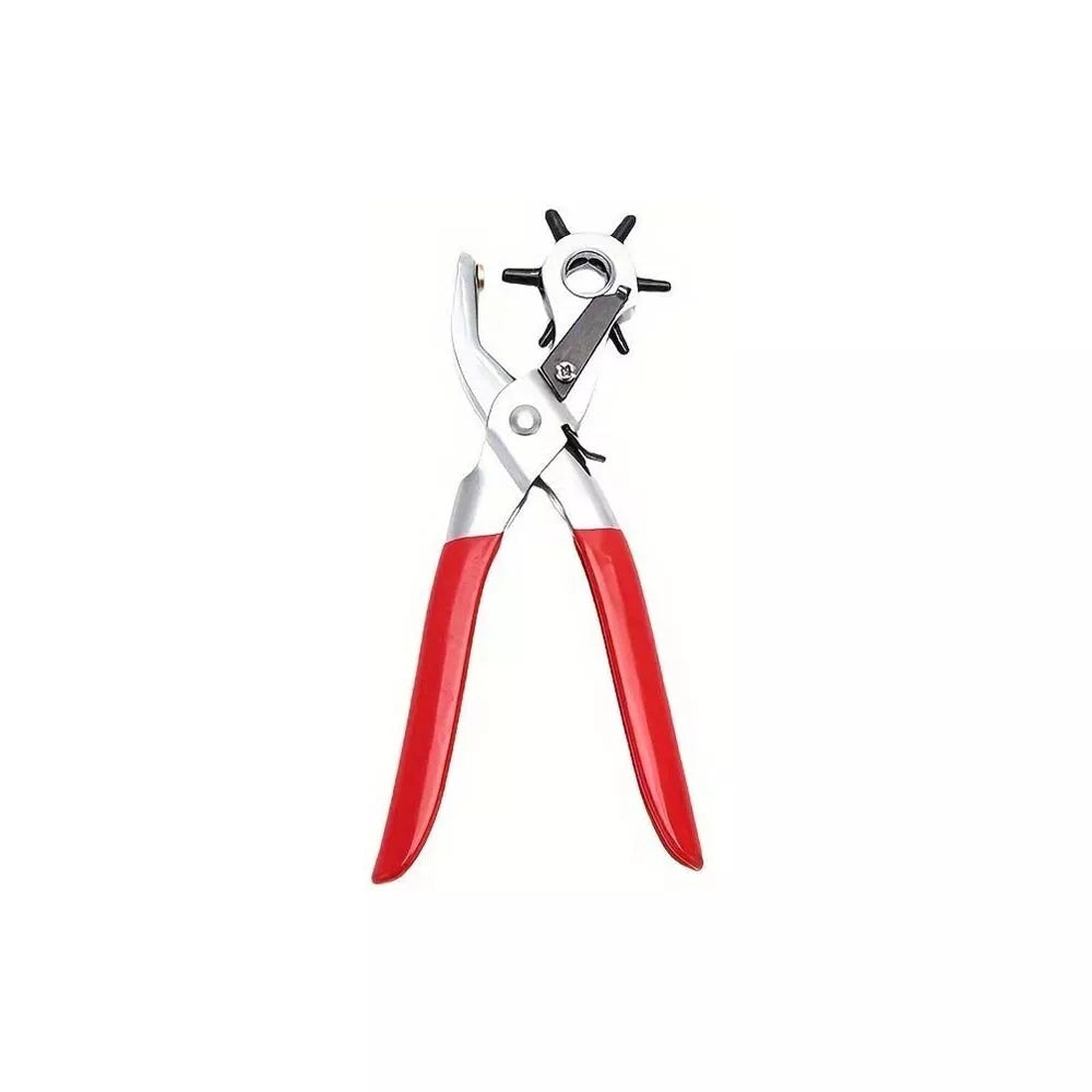 PINZA FUSTELLATRICE FORATRICE PER CINTURA SCARPE CUOIO BUCARE FORARE FARE BUCHI