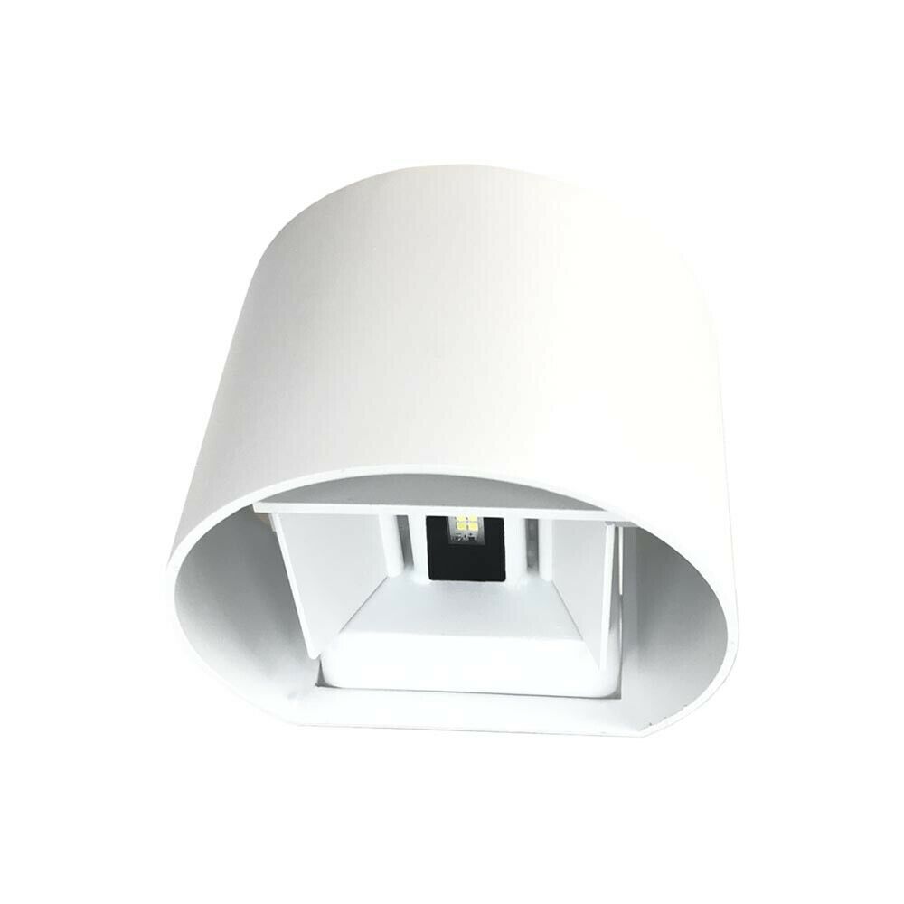 APPLIQUE A PARETE 28 LED 12 W FARETTO LUCE CALDA 3000K INTERNO ESTERNO ES44-BC
