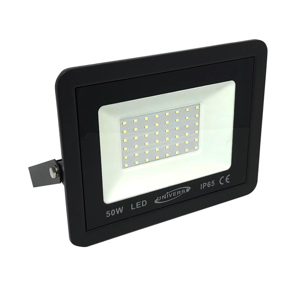 FARO LED 50 W LUCE NATURALE FARETTO SLIM ESTERNO IP65