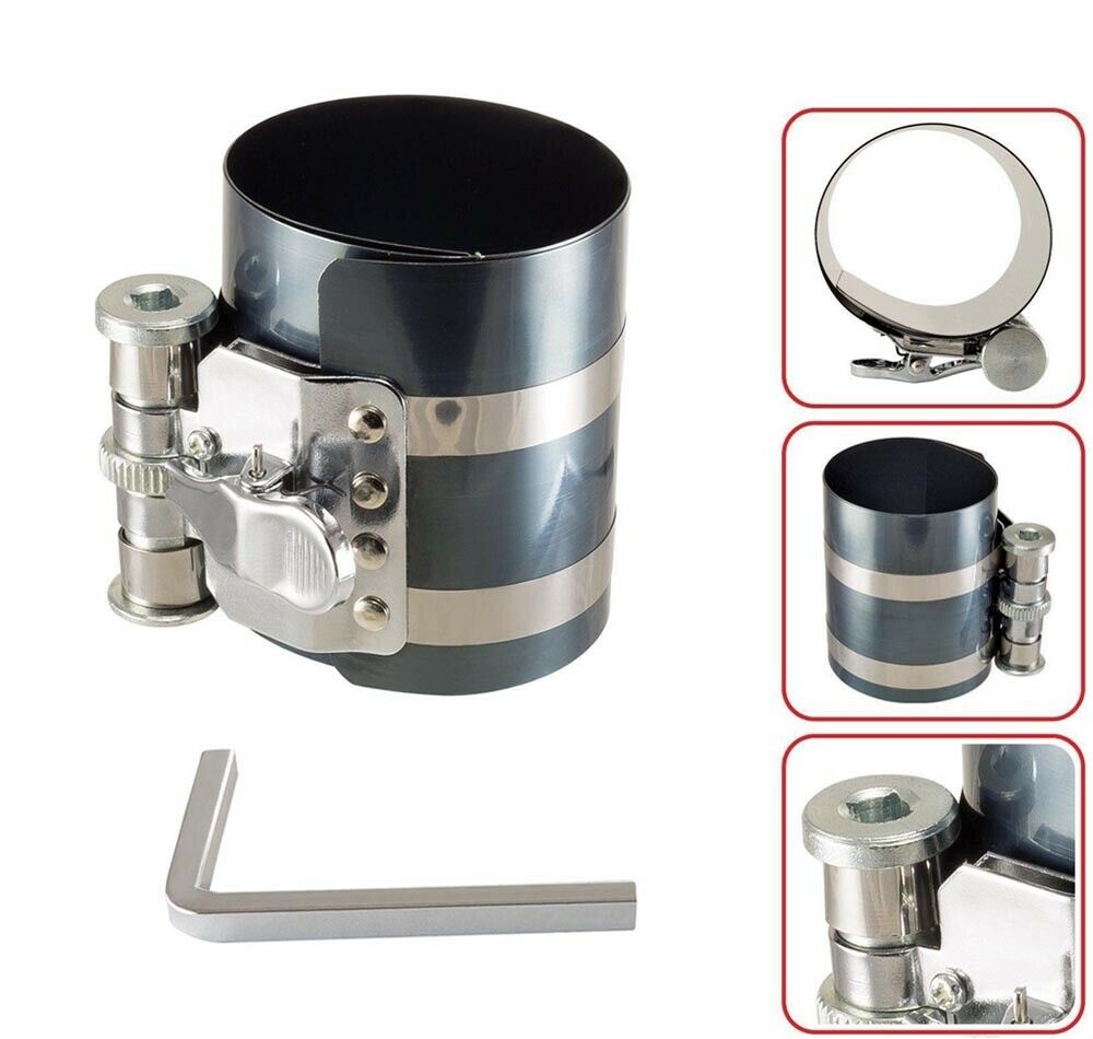 ANELLO CON VITE COMPRESSORE A CRICCHETTO PER ISTALLAZIONE PISTONE 53 - 175 MM
