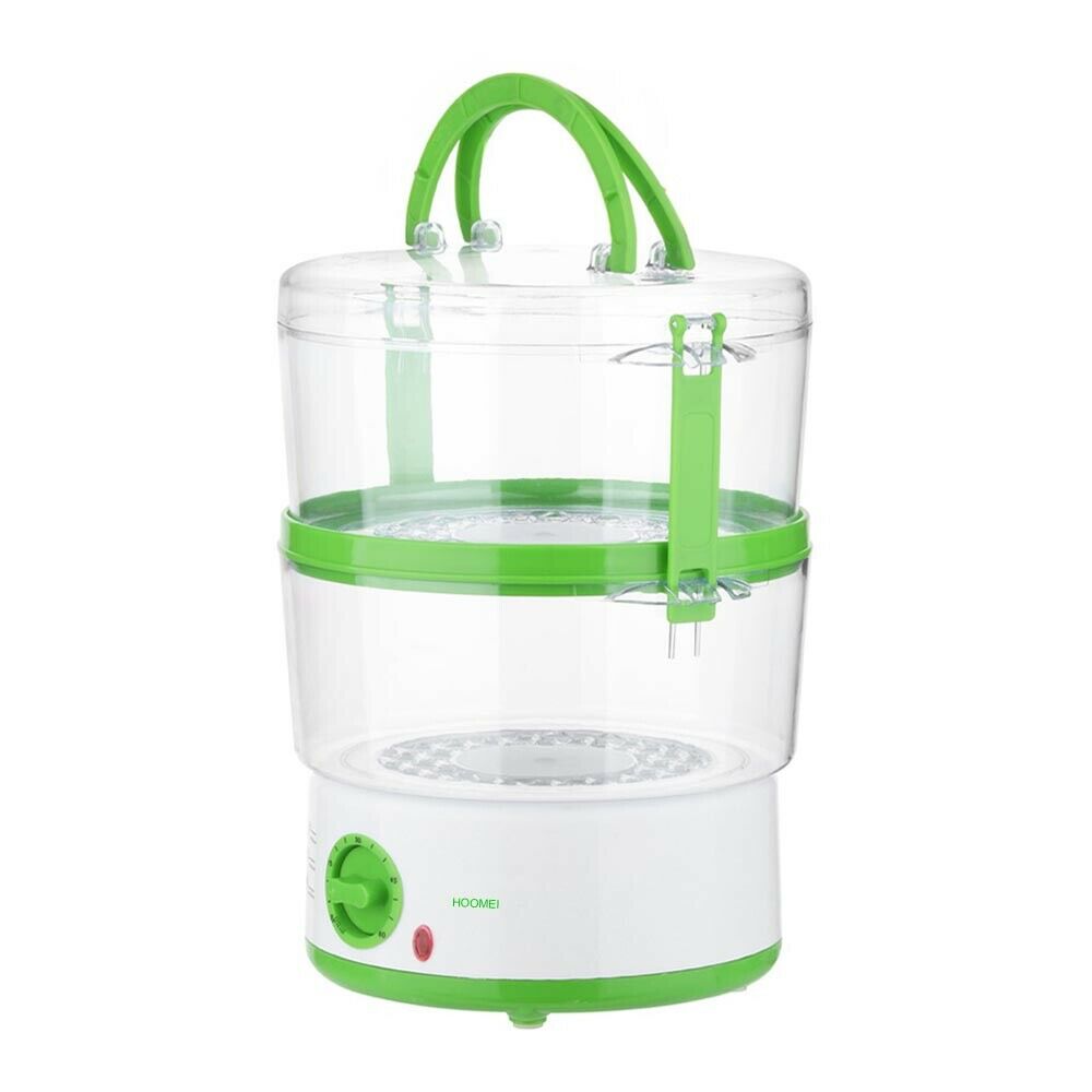 VAPORIERA ELETTRICA 500 W COTTURA AL VAPORE CARNE PESCE VERDURE CAPACITA' 5 LT