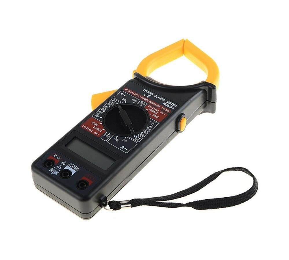 TESTER DIGITALE CON PINZA AMPEROMETRICA PER MISURAZIONI