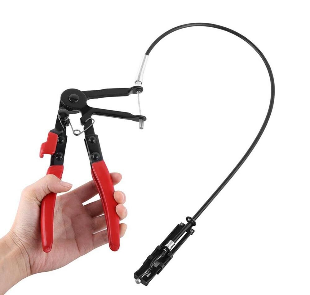 PINZA STRINGI FASCETTE PER MANICOTTI . AUTO MOTO CON CAVO FLESSIBILE