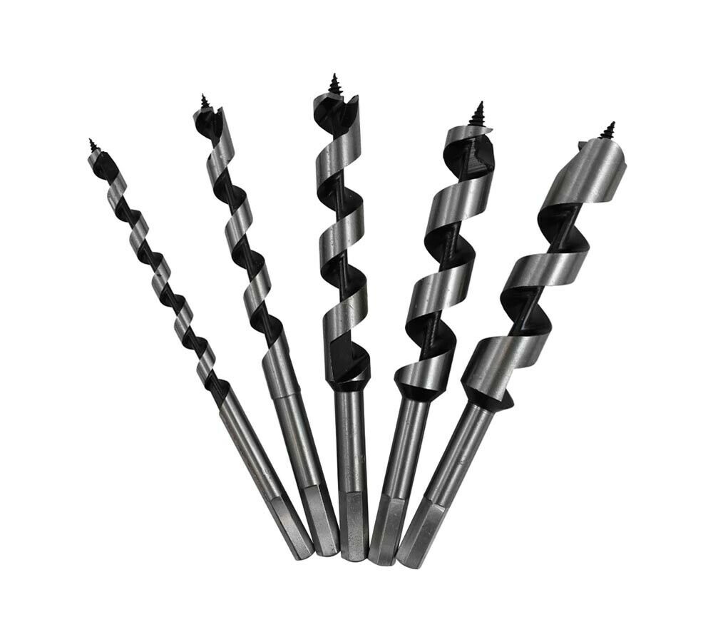 KIT 5 FRESE LEGNO PUNTE TRAPANO 10 13 19 22 25 MM FRESA LEGNO PUNTA ESAGONALE