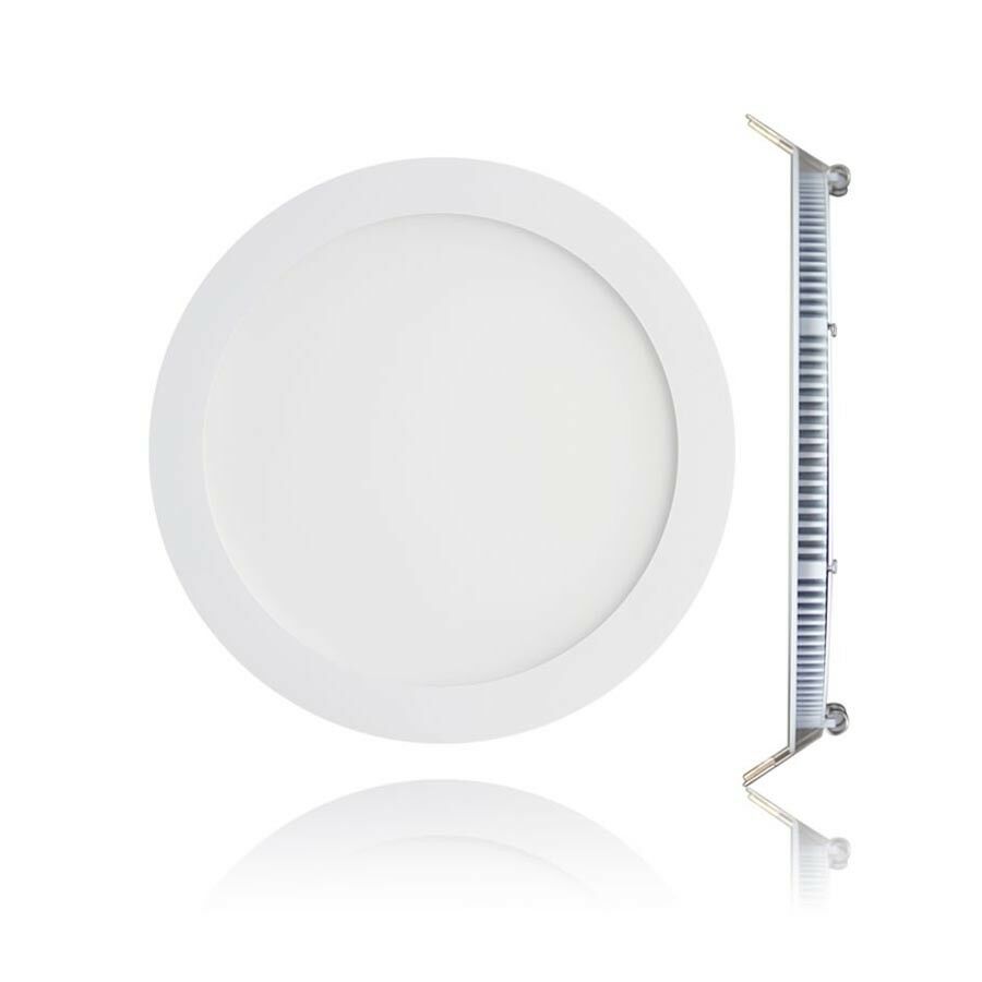 PANNELLO LUCE CALDA PLAFONIERA SLIM INCASSO FARETTO 12 WATT