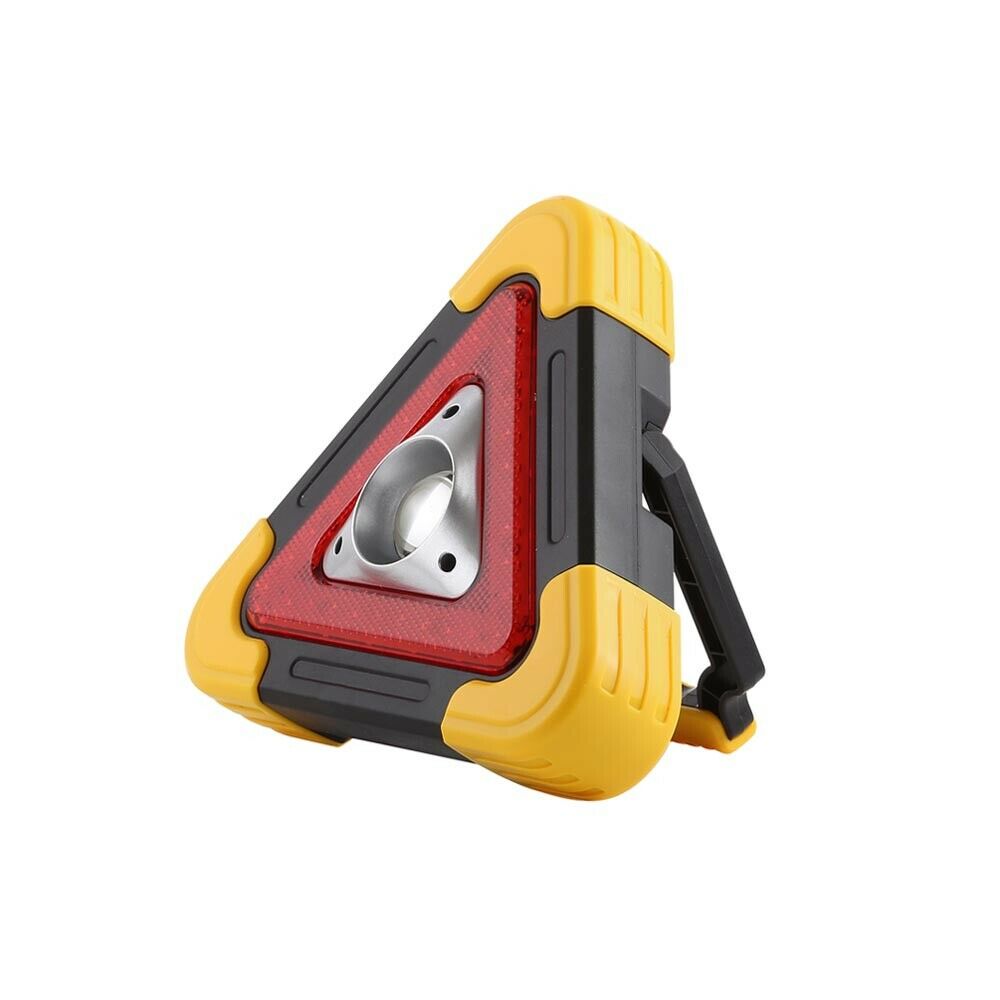SOS TRIANGOLO LAMPEGGIANTE SEGNALATORE EMERGENZA STRADALE LAMPADA LED STROBO
