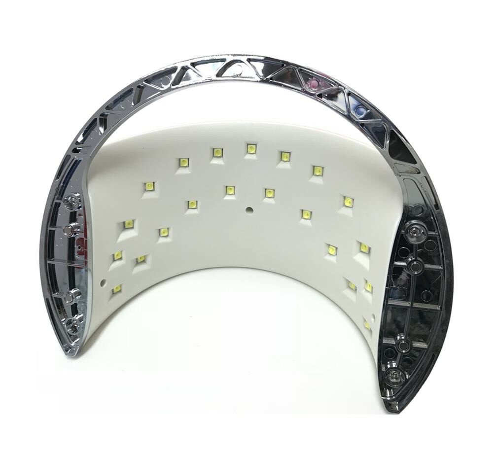 LAMPADA 48W 21 LED UV RICOSTRUZIONE UNGHIE GEL NAIL ART TIMER 30 60 SENSORE