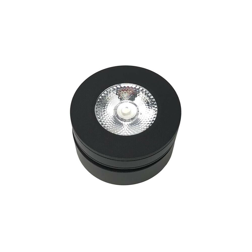 FARETTO LED 7 W LUCE NATURALE FARO DA SOFFITTO ORIENTABILE GIREVOLE 360° F7WNN