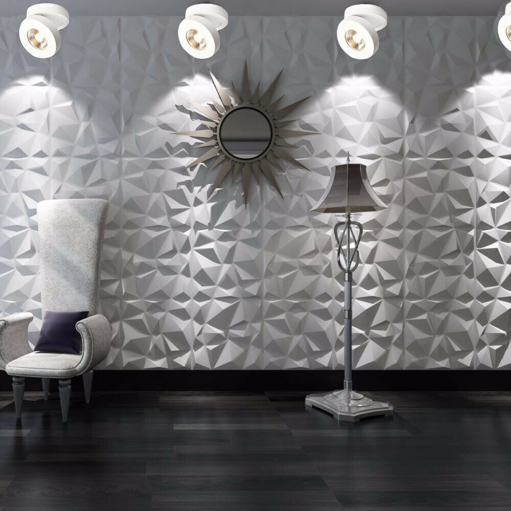 FARETTO LED DA SOFFITTO FARO 7 W LUCE BIANCA ORIENTABILE GIREVOLE 360° F7WBF