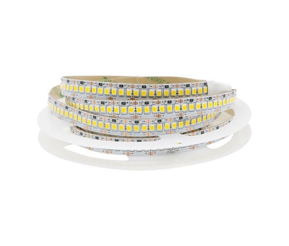 STRISCIA 1200 LED LUCE BIANCA BOBINA STRIP 5 METRI 2835 SMD