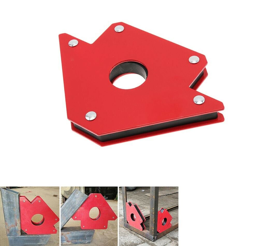 SQUADRA MAGNETICA 33 KG CALAMITA POSIZIONATORE SUPPORTO ANGOLARE PER SALDATURA