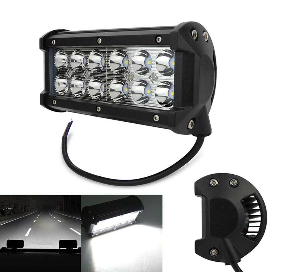 FARO 12 LED LUCE BIANCA PER AUTO FUORISTRADA SUPPLEMENTARE 36 W