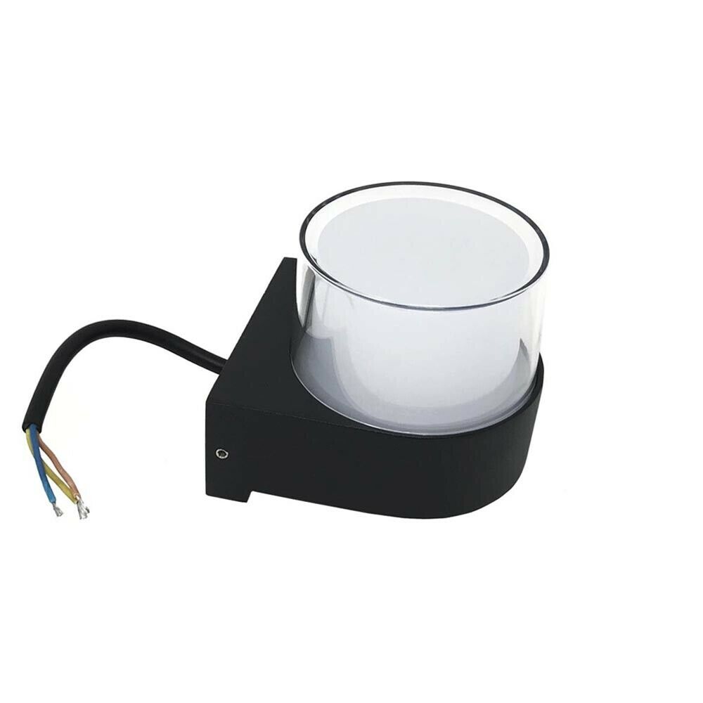 APPLIQUE DA PARETE PER ESTERNO FARETTO LED LUCE CALDA 3000K 7 W IP65 ES57-NC