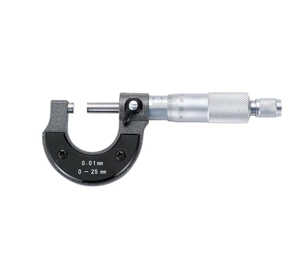 MICROMETRO SPESSIMETRO 0,01 A 0-25 MM MICRO METRO CALIBRO MISURA MISURAZIONI